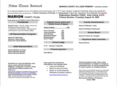 2020 FL Marion Primary