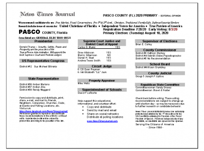 2020 FL Pasco Primary