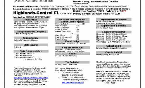 2020 FL Okeechobee Primary