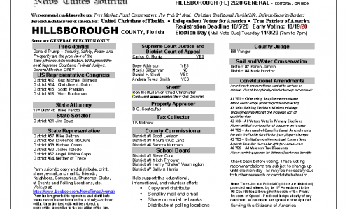 FL Hillsborough 2020 General