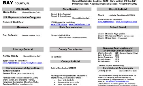 FL Bay 2022 Primary