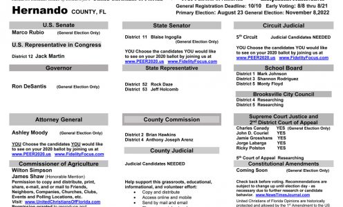 FL Hernando 2022 Primary