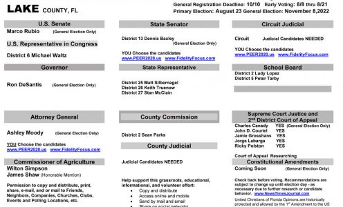 FL Lake 2022 Primary