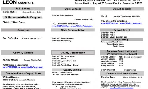 FL Leon 2022 Primary