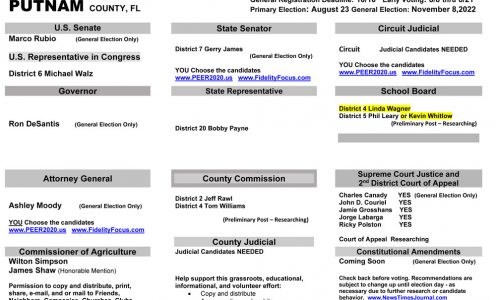 FL Putnam 2022 Primary