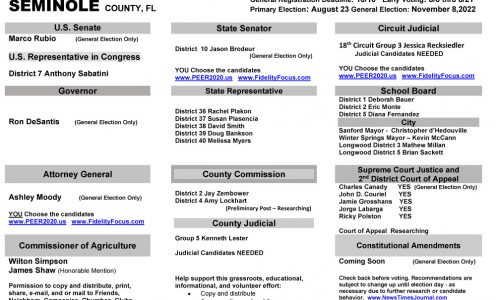 FL Seminole 2022 Primary