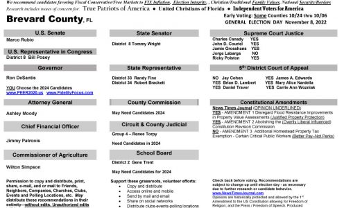 FL Brevard 2022 General Election