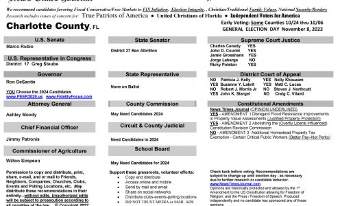 FL Charlotte 2022 General Election