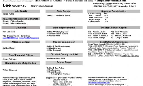 FL Lee 2022 General Election