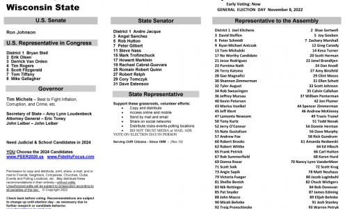 WI Statewide 2022 General