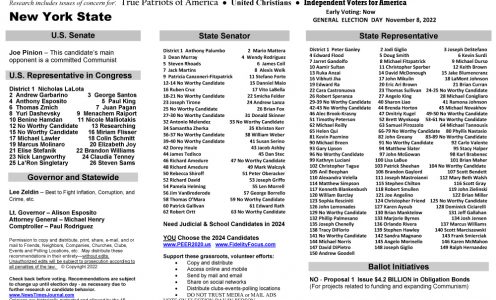 NY Statewide 2022 General