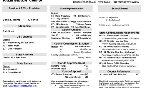 FL Palm Beach 2024 Election