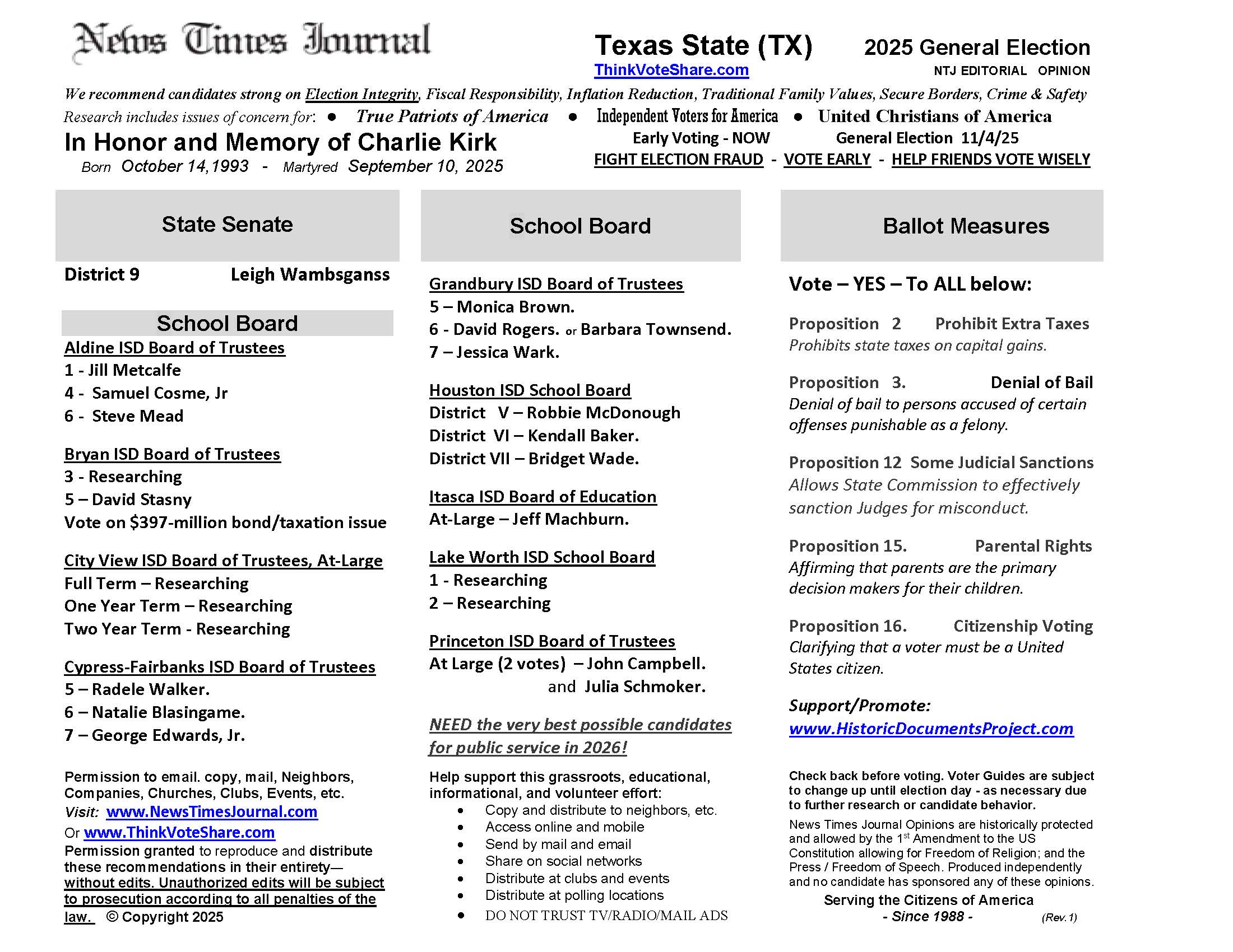 TX Statewide 2025