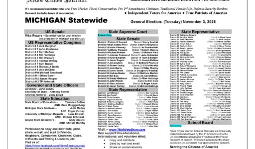 Michigan General Election Voting Guide 2026