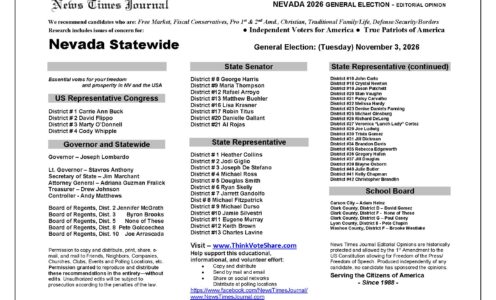 Nevada Statewide 2026