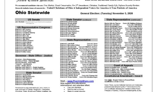 Ohio General Election Voting Guide 2026